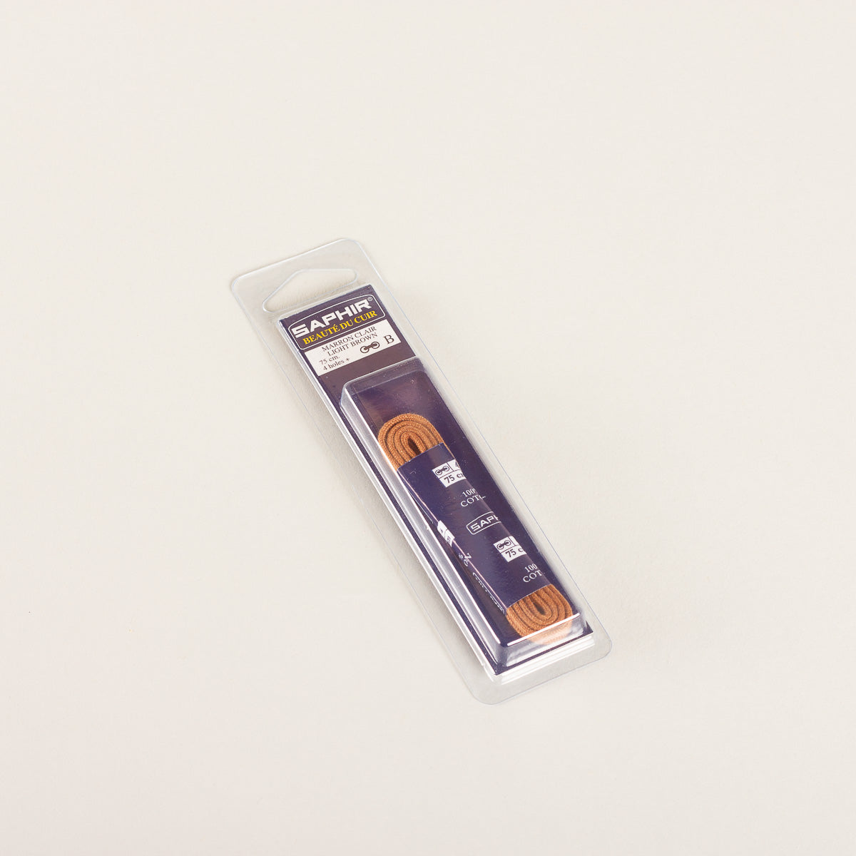 Saphir Shoe laces light brown